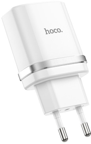 

Сетевое зарядное Hoco C12Q (белый)