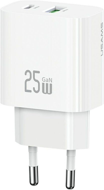 

Сетевое зарядное Usams CC315 T65 25W (белый)