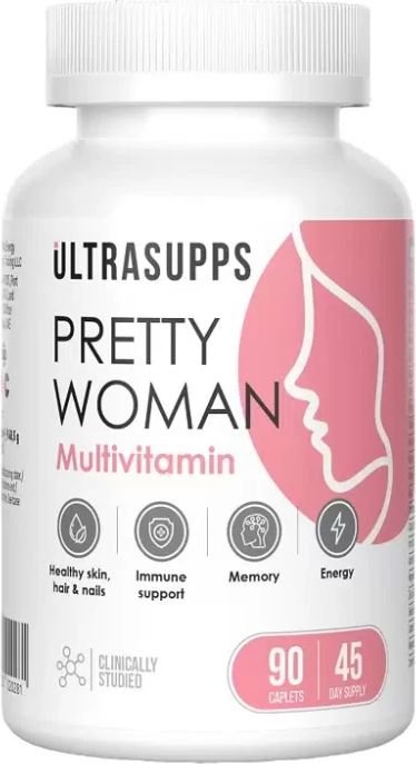 

Витамины, минералы ULtraSupps Pretty woman Multivitamin (90 каплет)