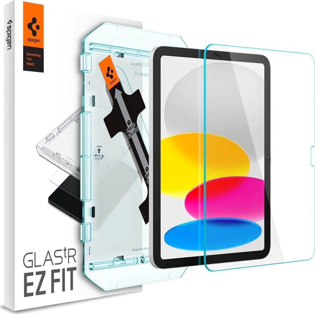 

Защитное стекло Spigen Glas.TR EZ Fit для iPad 10.9 (2022) AGL05554