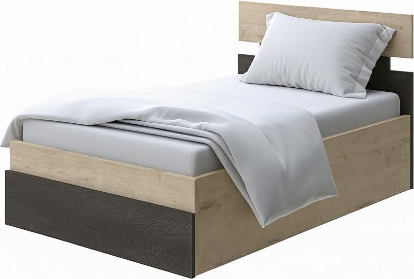 

Кровать PROxSON Milton с ПМ 90x190 (бунратти/дуб кантербери)