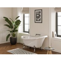 Ванна Belux Ладья ВЛА 1600 Н (белый, ножки хром)