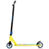 Трюковый самокат Novatrack Wolf 110 Alloy 110A.WOLF.BLM21 (лимонный)