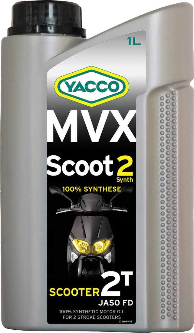 

Моторное масло Yacco MVX Scoot 2 Synth 1л