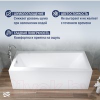 Ванна Lauter Versailles 150x75 21070050 (с ножками, лицевым и торцевым экранами)