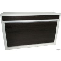 Тумба для обуви Анрат Элана 1к.80 белый+венге магия