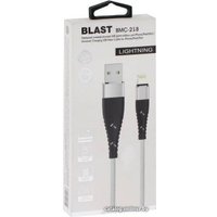 Кабель Blast BMC-218 USB Type-A - Lightning (1.2 м, хром)