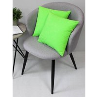 Декоративная подушка Matex Velours 49-999 ( 2шт, салатовый)