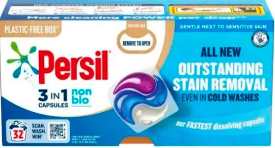 

Капсулы для стирки Persil 3 в 1 Non Bio (32 шт)