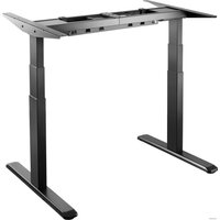 Стол для работы стоя ErgoSmart Wooden Unique Ergo Desk 1300х750х27 мм (дуб натуральный/черный)