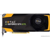 Видеокарта ZOTAC GeForce GTX 670 2GB GDDR5 (ZT-60304-10P)