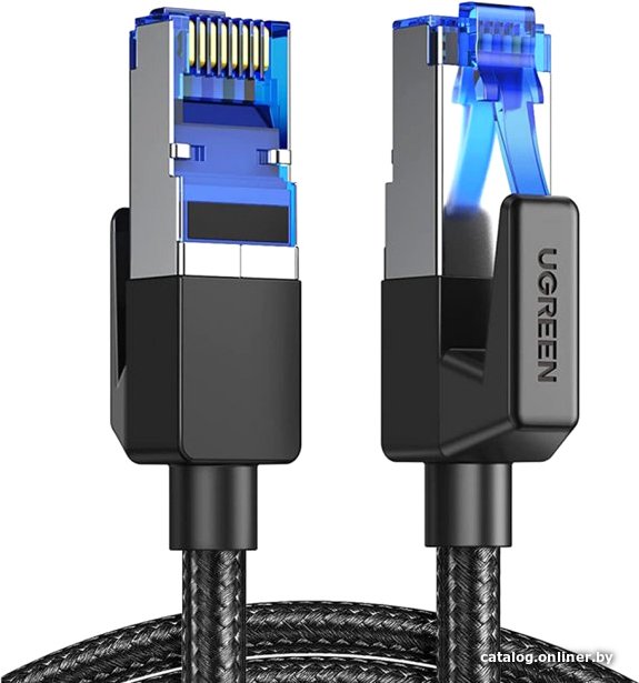 Кабель Ugreen NW153 80433 RJ45 - RJ45 (5 м, черный)