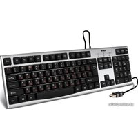 Клавиатура SVEN KB-S300 (серебристый/черный)