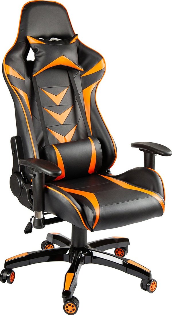 

Игровое (геймерское) кресло Calviano Mustang (черный/оранжевый)