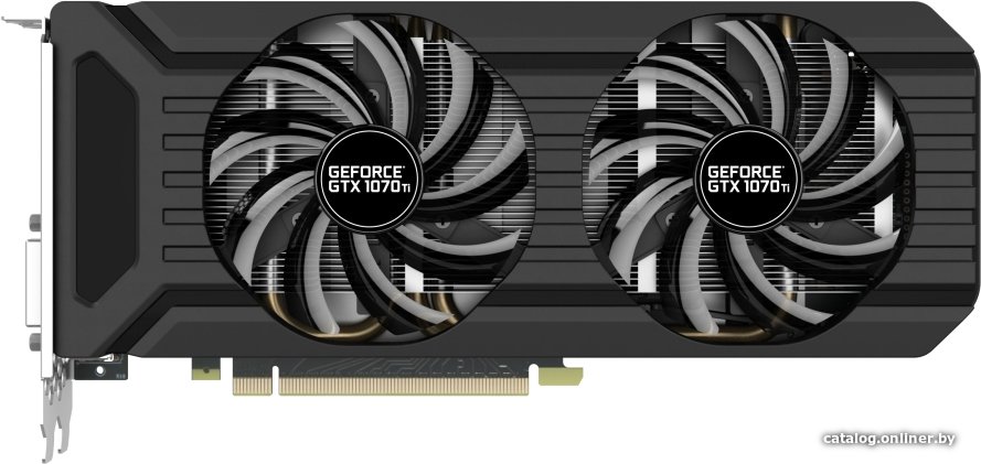 Palit GeForce GTX 1070 Ti Dual 8GB GDDR5 видеокарту купить в Минске