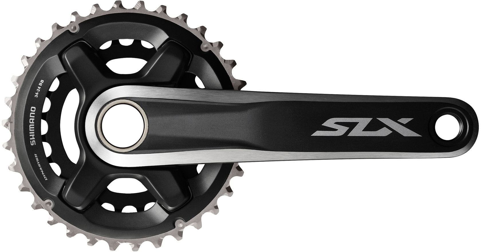 

Система шатунов Shimano SLX M7000-2 34/24T 175мм с бонками