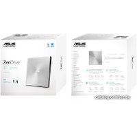 Оптический привод ASUS ZenDrive U9M SDRW-08U9M-U (серебристый)