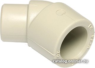 Фитинг Wavin Ekoplastik Угольник ПП внутр. наружн. 20х45° [SKO12045XX]