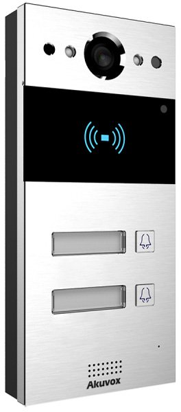 

Вызывная панель Akuvox R20B для накладного монтажа на 2 абонента
