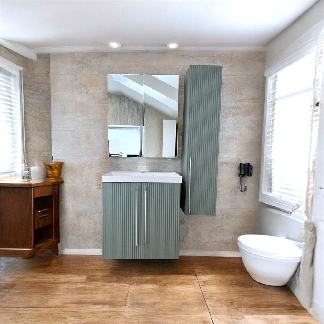 

Garda Тумба под умывальник Glory 78_600 25.78.600.PVC (аквамарин)