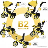 Детский велосипед Nuovita Bamzione B2 (желтый)