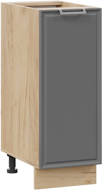 

Шкаф напольный Трия Белладжио 1Н3 (дуб крафт золотой/софт графит)