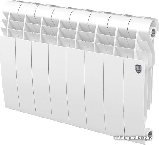 Биметаллический радиатор Royal Thermo BiLiner 350 Bianco Traffico (8 секций)