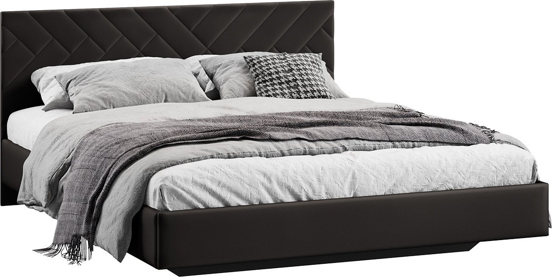 

Кровать Трия Кевия Тип 1 180x200 (велюр Confetti Stone)