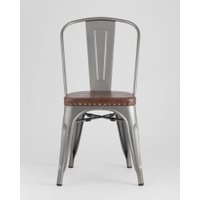 Стул Stool Group Tolix Soft LF818C Grey 7083/PU7002 (серебристый)