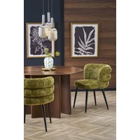 Кухонный стол Halmar Caldo 120/76 (орех/орех)