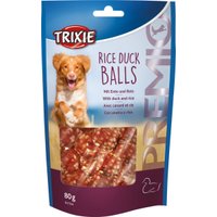 Лакомство для собак Trixie PREMIO Rice Duck Balls (шарики из утиного мяса с рисом) 80 г