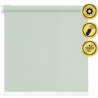Рулонная электроштора НеоФьюжен Эден 200 140х250 правая (снежная мята, белая фурнитура)