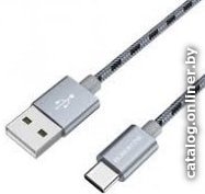 Кабель Borofone BX24 Type-C 1 м (серый)