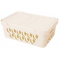 Ящик для хранения Econova Deluxe 12 л 433205707 (бежевый)