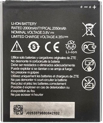 By-mobile совместим с ZTE Blade A3 LI3820T43P4H695945