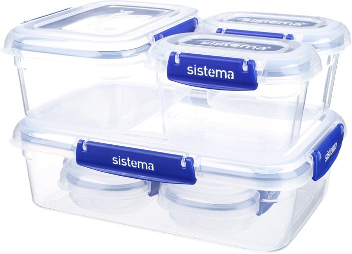 

Набор контейнеров Sistema Klip It+ 881760