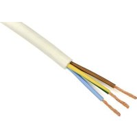 Провод силовой ККЗ ПВС 3x2.5 (белый)