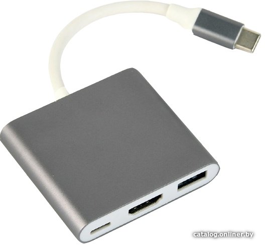 Адаптер Cablexpert A-CM-HDMIF-02-SG (серый)