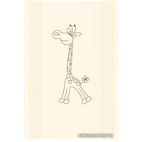 Пеленальная доска AlberoMio PT80 173 Жирафик 3225 (бежевый)