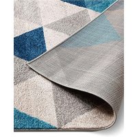 Ковровая дорожка Mafy 080 Melanarga 80x300 MF-00104 (серый/бирюзовый)