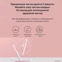 Электрическая зубная щетка Infly Sonic Electric Toothbrush P60 (1 насадка, серый)