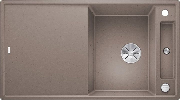 Кухонная мойка Blanco Axia III 5 S 523222 (трюфель, стеклянная доска)