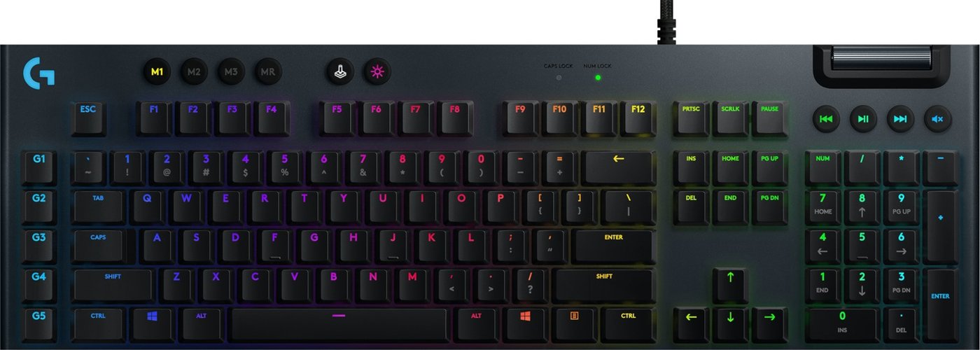 

Клавиатура Logitech G815 GL Clicky 920-009087 (нет кириллицы)