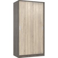 Шкаф-купе Кортекс-мебель Лагуна ШК01-00 (орех элия/дуб сонома)