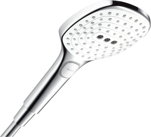 

Душевая лейка Hansgrohe Raindance Select 120 Air 26520400 (хром/белый)
