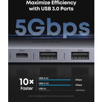 USB-хаб Anker Nano USB-C Hub 7-in-1 4K HDMI