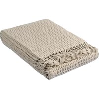 Плед Tkano Essential TK23-TH0003 (бежево-серый)