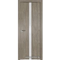 Межкомнатная дверь ProfilDoors 2.04XN L 60x200 (каштан темный, стекло лак классик)