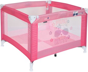 Игровой манеж Lorelli Play 2017 Pink Kitty