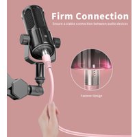 Кабель FIFINE L9C (1.8 м, розовый)